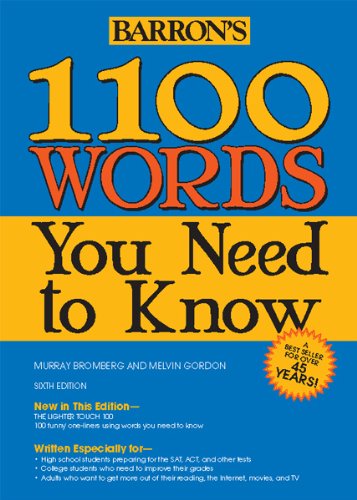 中〜上級向け】英単語を英語で勉強するなら『1100 words you need to